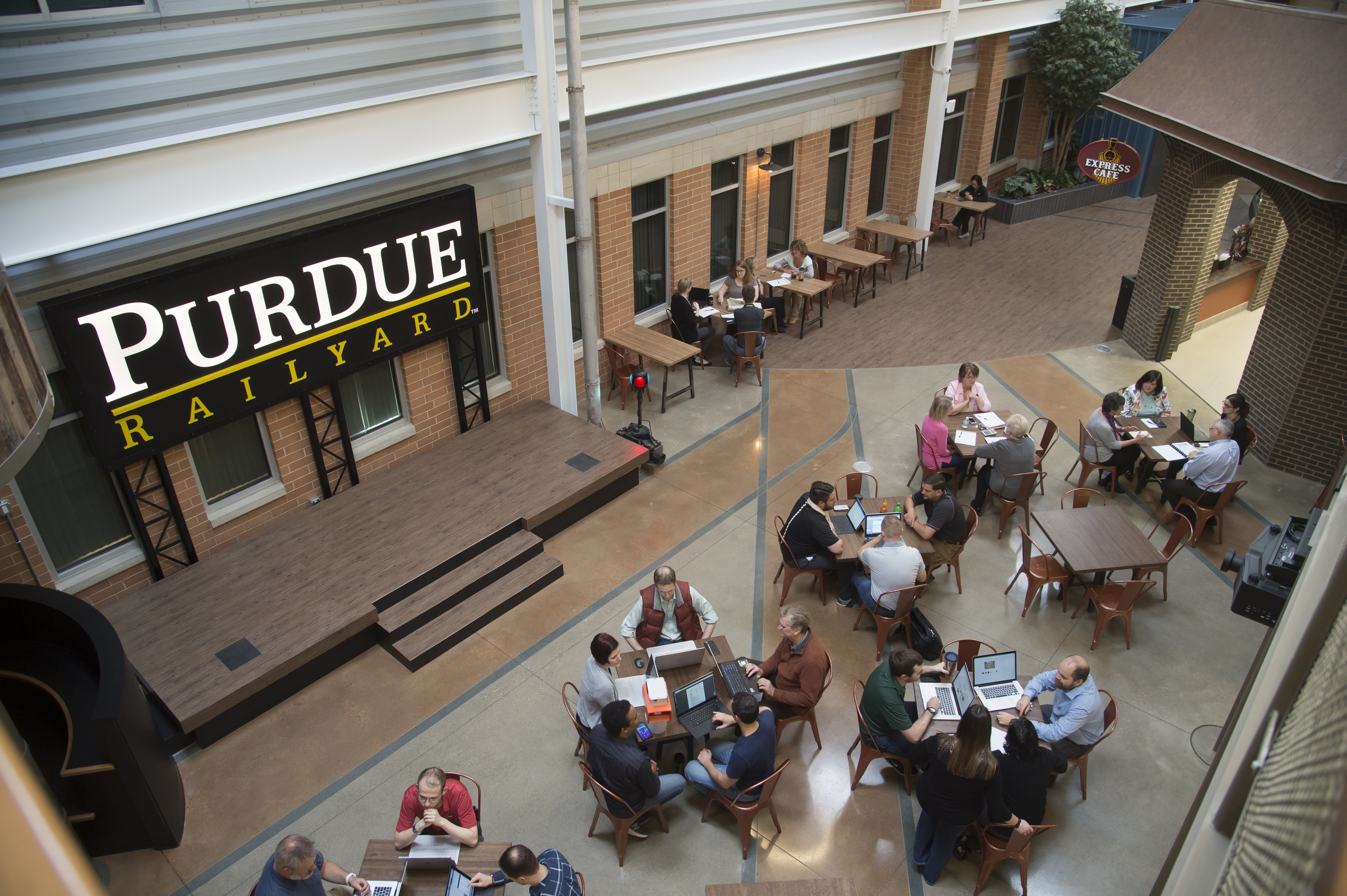 Purdue Railyard overview